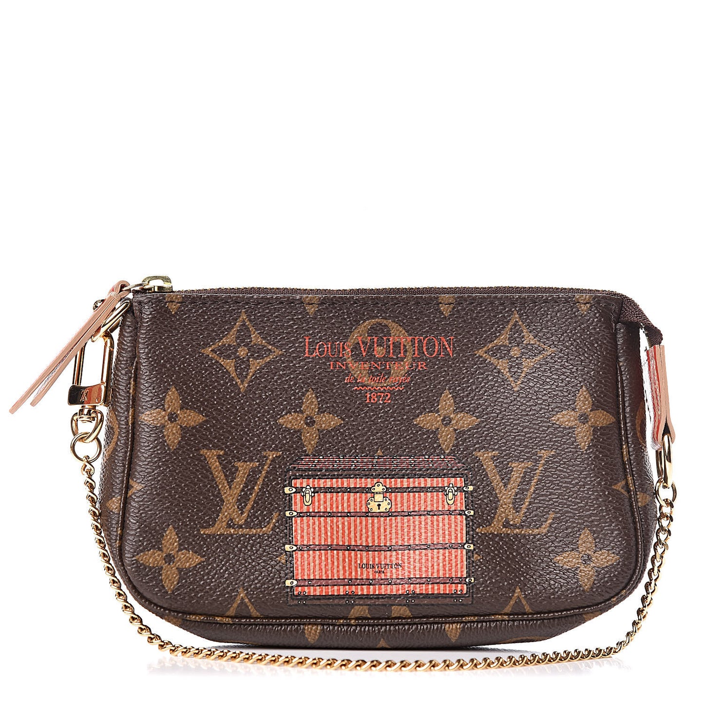 Monogram Trunks and Locks Mini Pochette Accessories