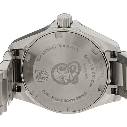 Tag Heuer Stainless Steel 27mm Aquaracer Lady Quartz Watch Black WAY1410 4 of 4