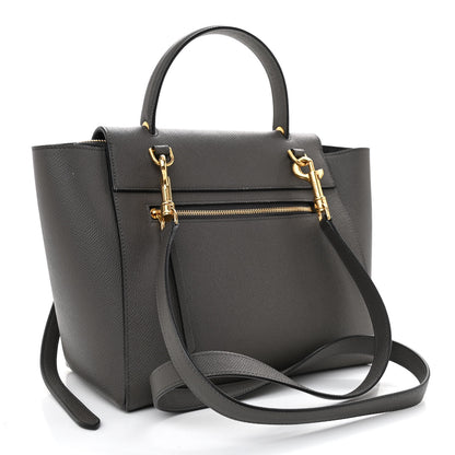 Celine Baby Grained Calfskin Micro Belt Bag Grey 3 of 8