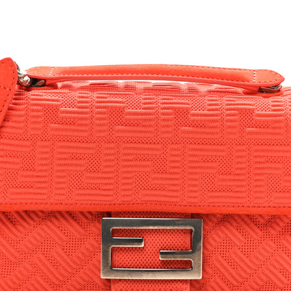 Fendi Technical Fabric FF Midi Chain Baguette Tulipano 7 of 9