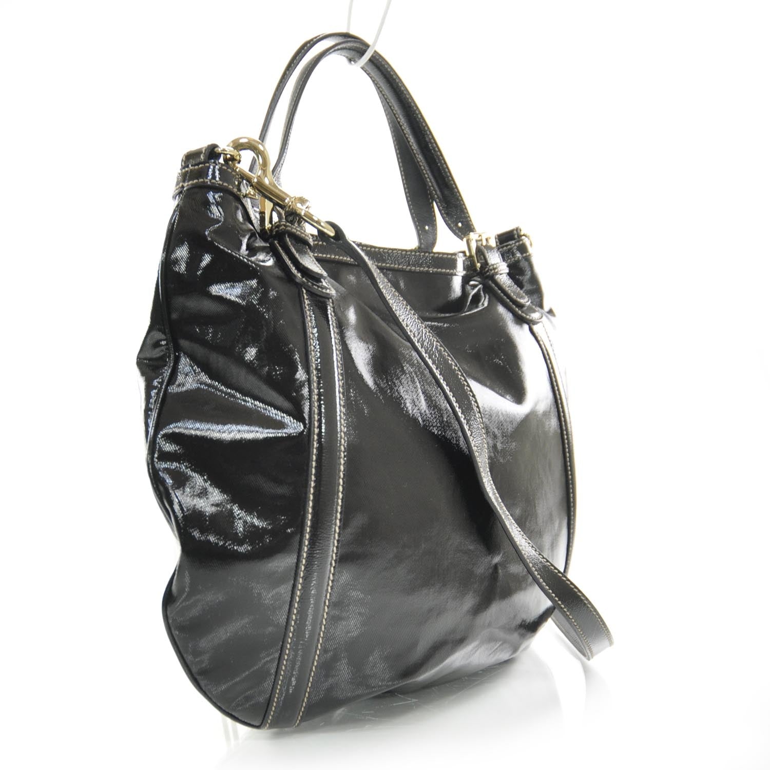 Gucci Dialux Medium Britt Tote Black 3 of 8