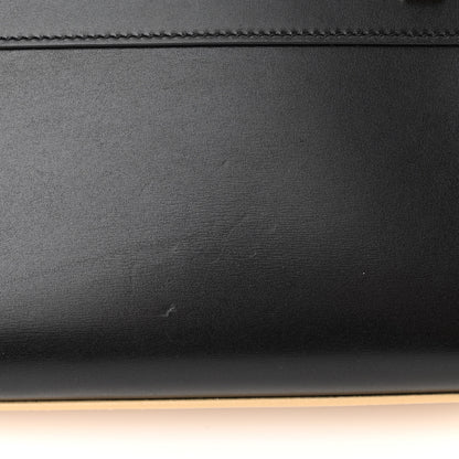 Saint Laurent Smooth Calfskin Manhattan Shoulder Bag Black Beige 12 of 12