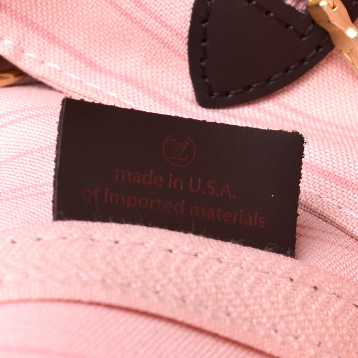 Louis Vuitton Damier Ebene Neo Neverfull MM Rose Ballerine 7 of 10