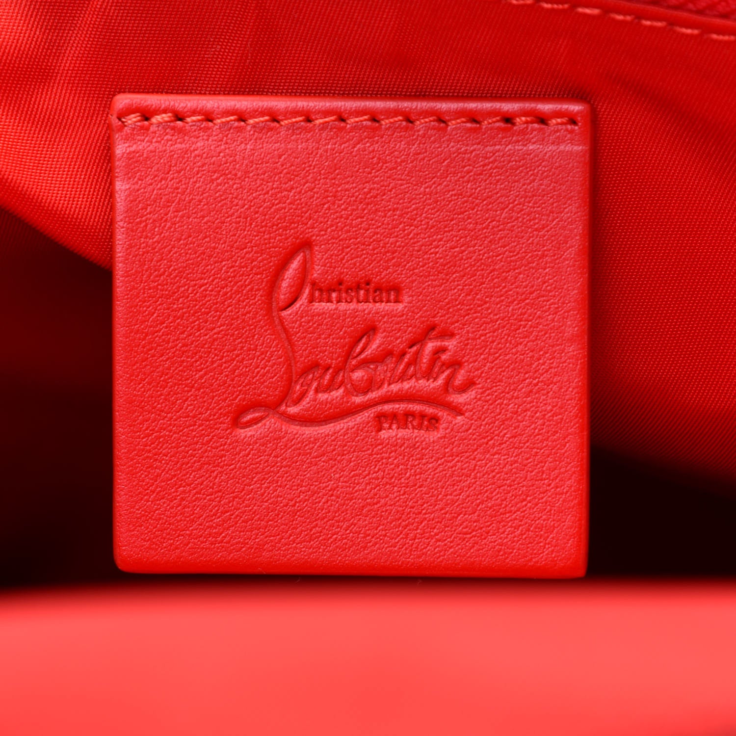 Christian Louboutin Jacquard Canvas Backloubi Backpack Black 7 of 10