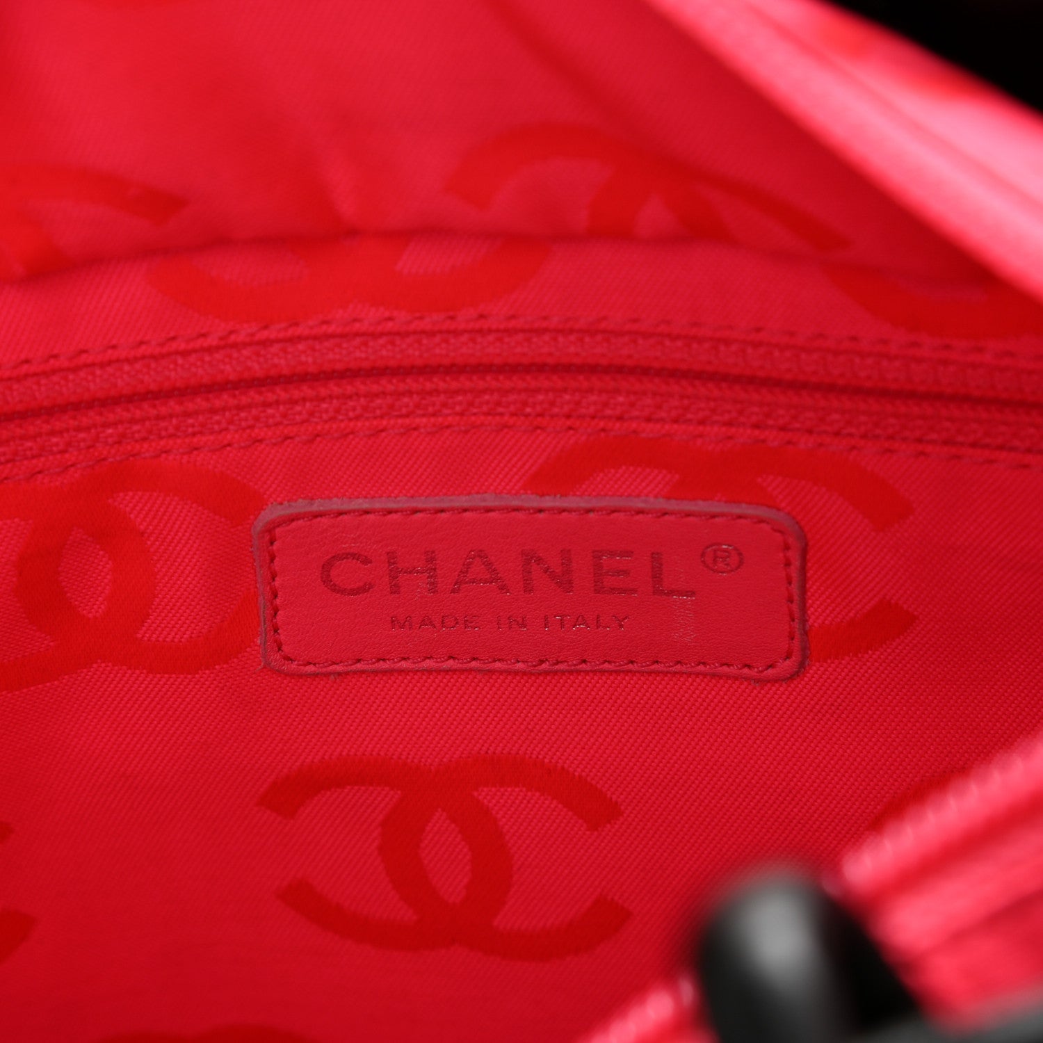 Chanel Calfskin Quilted Medium Cambon Tote Black 10 of 14