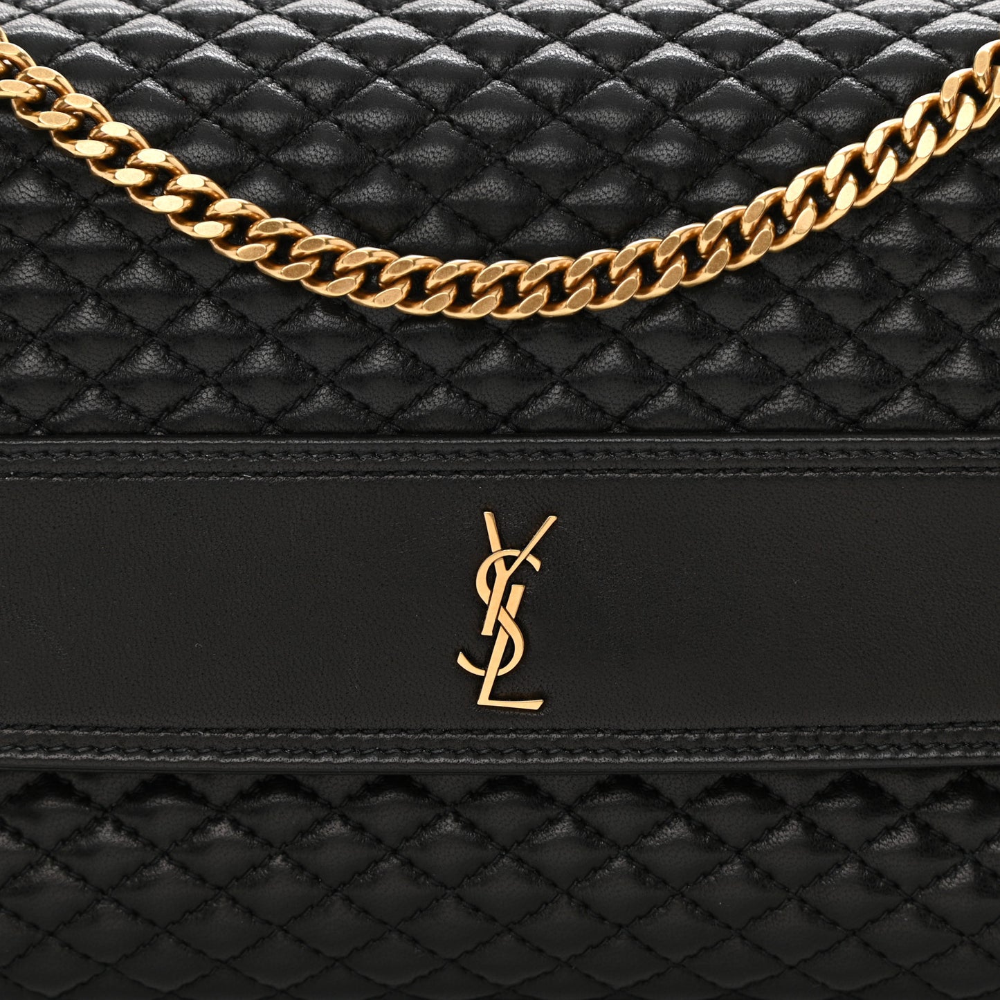 Lambskin Quilted Victoire Shoulder Bag Black