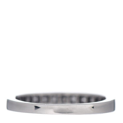 Tiffany Platinum Diamond .25ctw Half Circle Wedding Band Ring 49 5 4 of 5