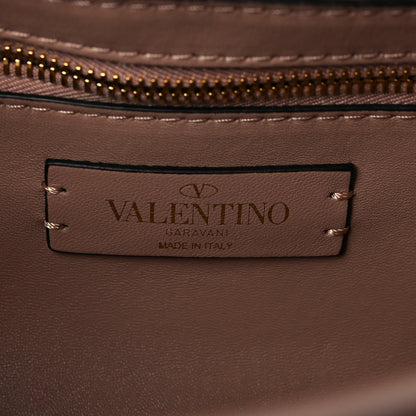 Valentino Garavani Nappa Medium Roman Stud Shoulder Bag Rose Cannelle 8 of 9