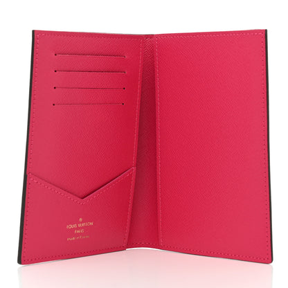 Louis Vuitton Monogram 2021 Christmas Animation Hollywood Passport Cover Fuchsia 5 of 7