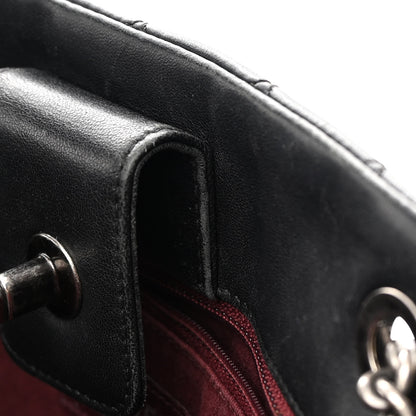 Chanel Lambskin Quilted Accordion Tote Black 13 of 16