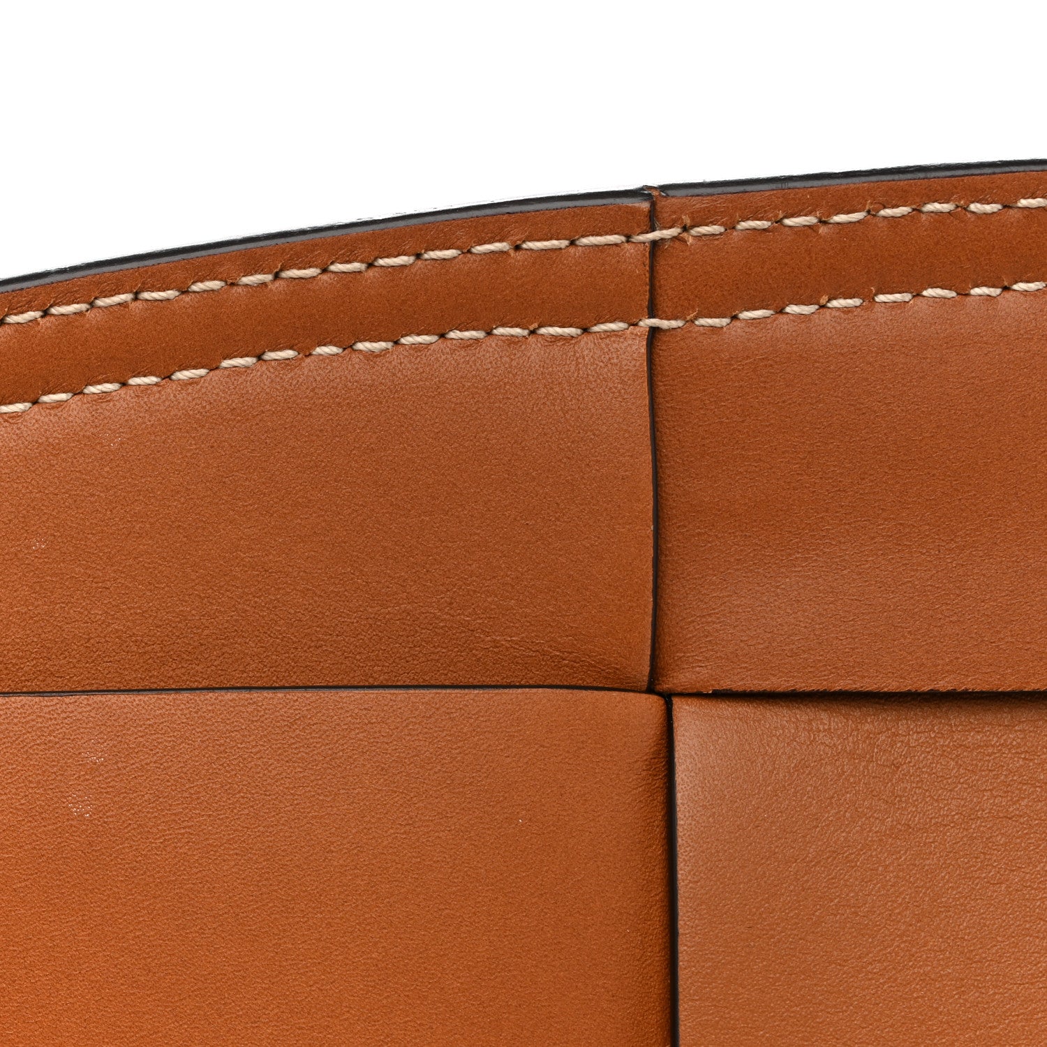 Bottega Veneta French Calfskin Maxi Intrecciato Small Arco Wood 14 of 14