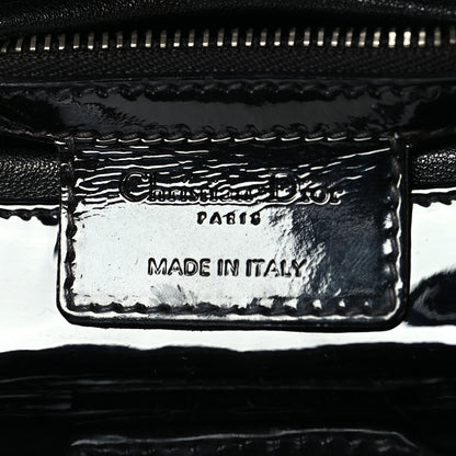 Christian Dior Patent Cannage Medium Lady Dior Black 6 of 12