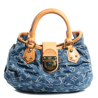 Louis Vuitton Denim Pleaty Blue 1 of 7