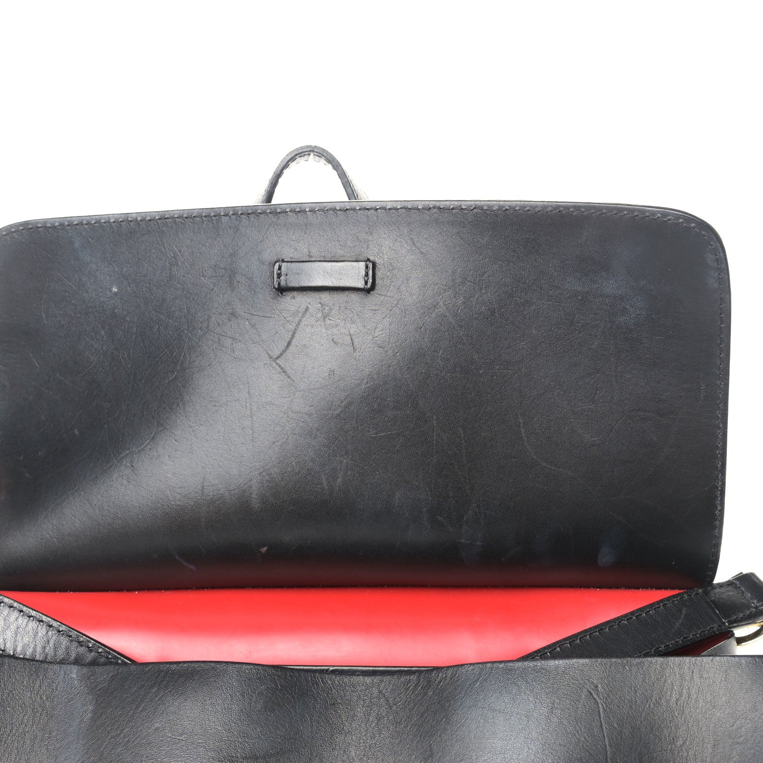 Mansur Gavriel Calfskin Mini Lady Bag Black Flamma 13 of 21