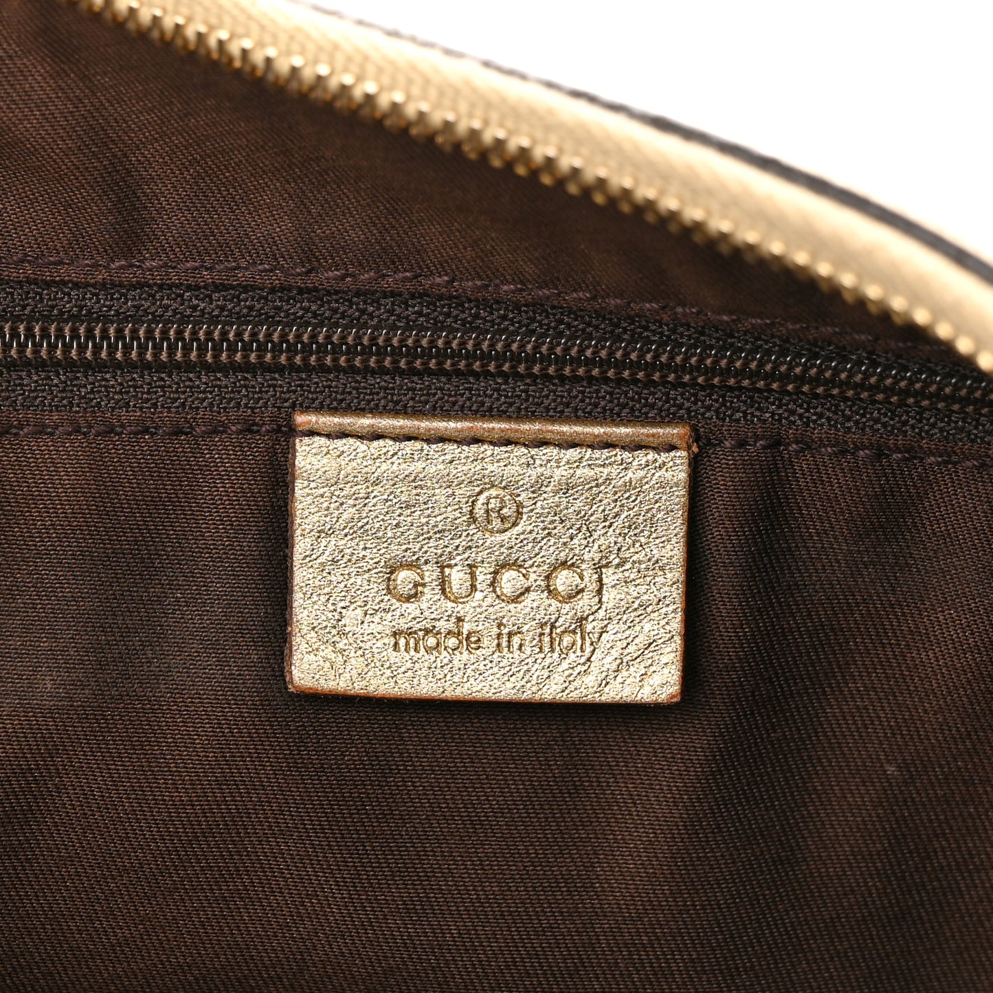 Monogram Large D Gold Hobo Gold