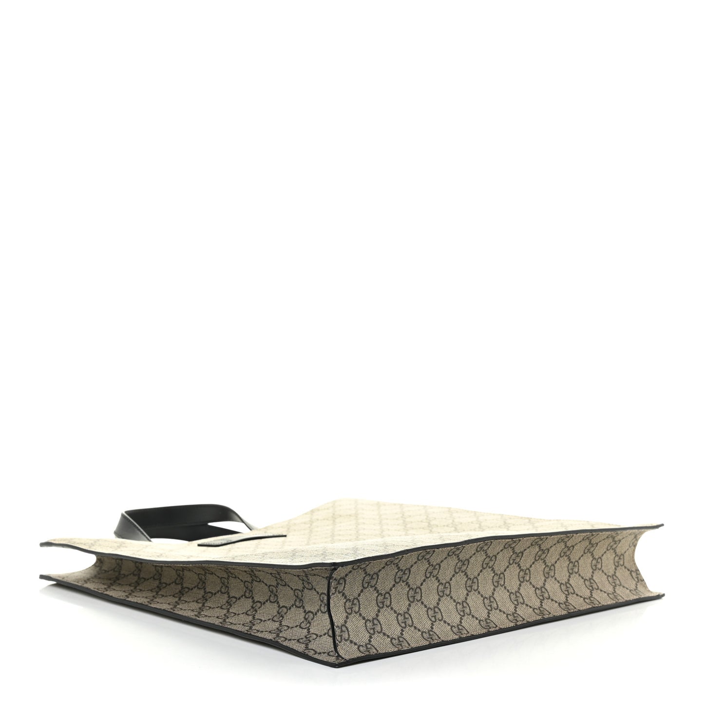 Soft GG Supreme Monogram Web Vertical Tote Black