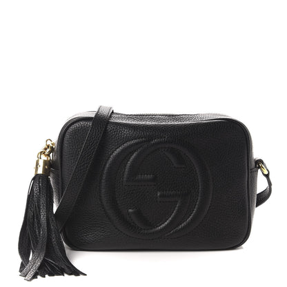 Gucci Pebbled Calfskin Small Soho Disco Bag Black 1 of 11