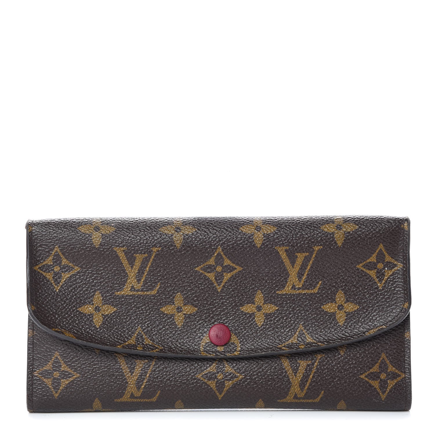 Louis Vuitton Monogram Emilie Wallet Fuchsia 1 of 13