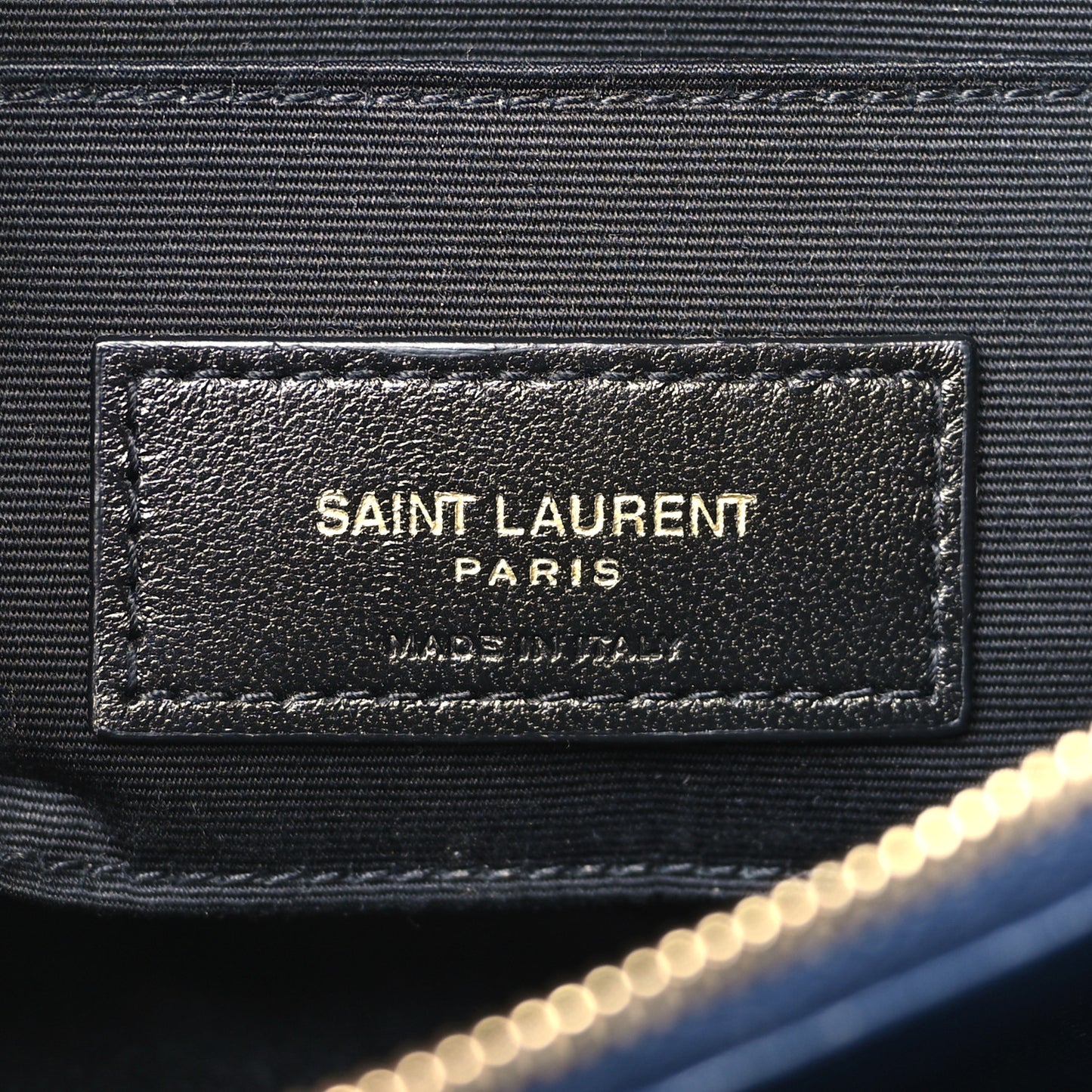 Grained Lambskin Quilted Mini Becky Double Zip Bag Blue Charron