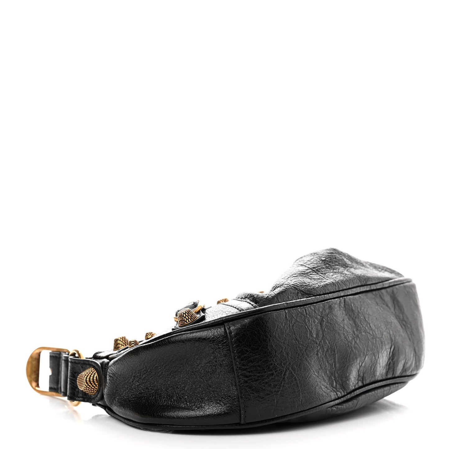 Agneau Arena Le Cagole Shoulder Bag XS Black