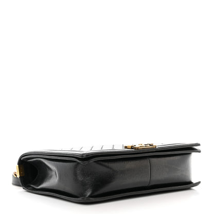 Chanel Glazed Calfskin Quilted Large Boy Flap Black 5 of 19