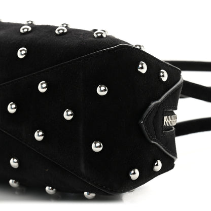 Alaia Nubuck Studded Small Le Teckel Bag  Black 8 of 8