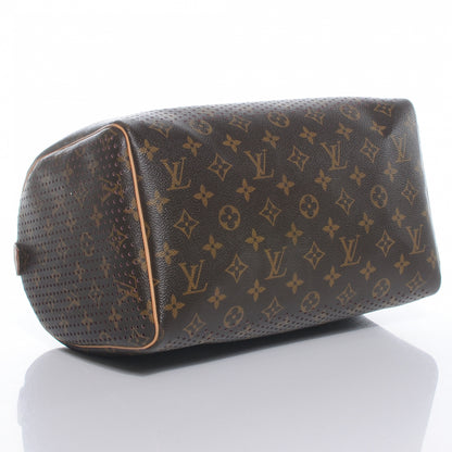 Louis Vuitton Monogram Perforated Speedy 30 Fuchsia 4 of 7