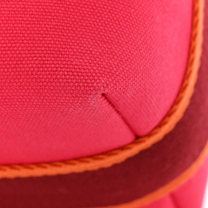 Hermes Canvas Small Bride-A-Brac Pouch Hibiscus 8 of 8