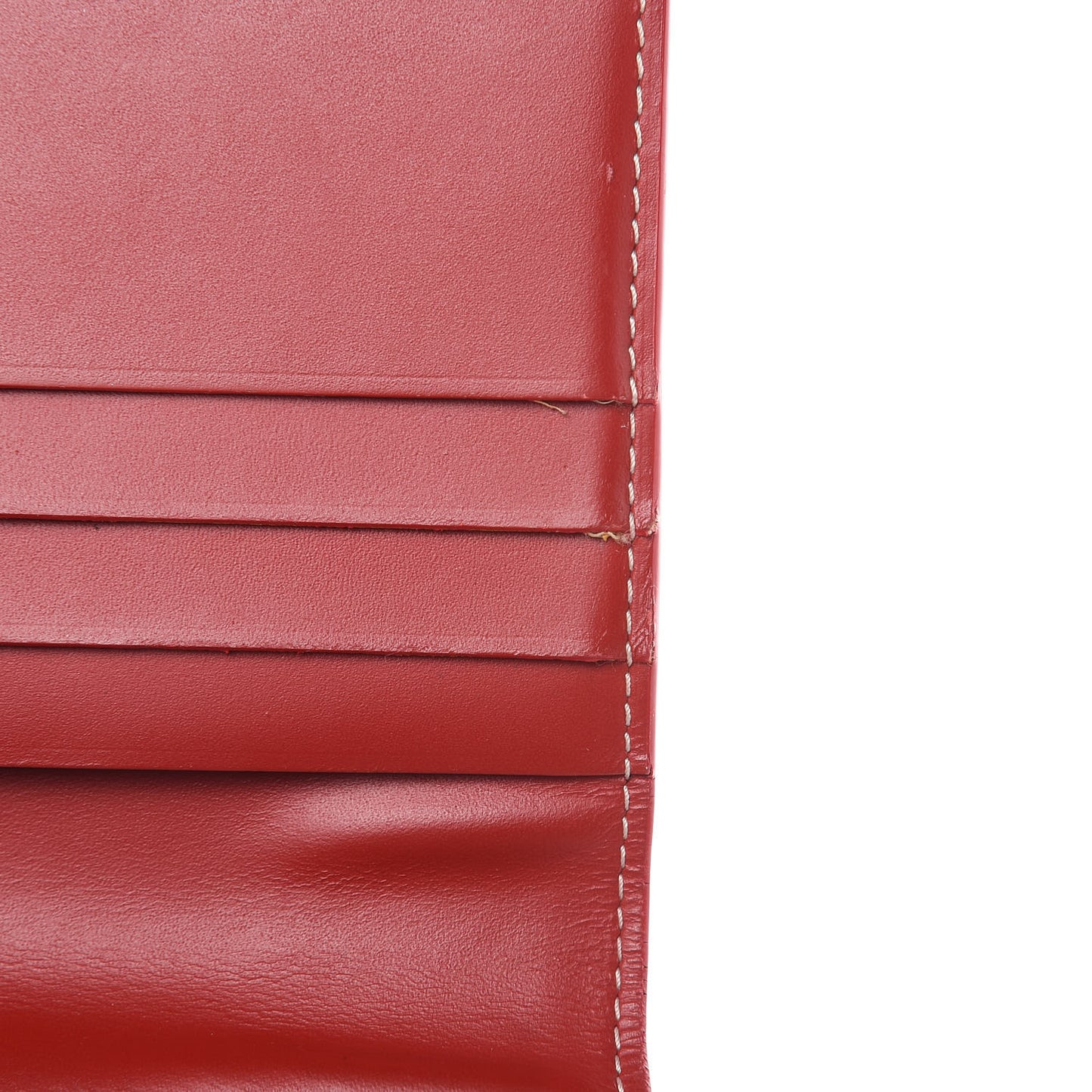 Goyardine Richelieu Wallet Red