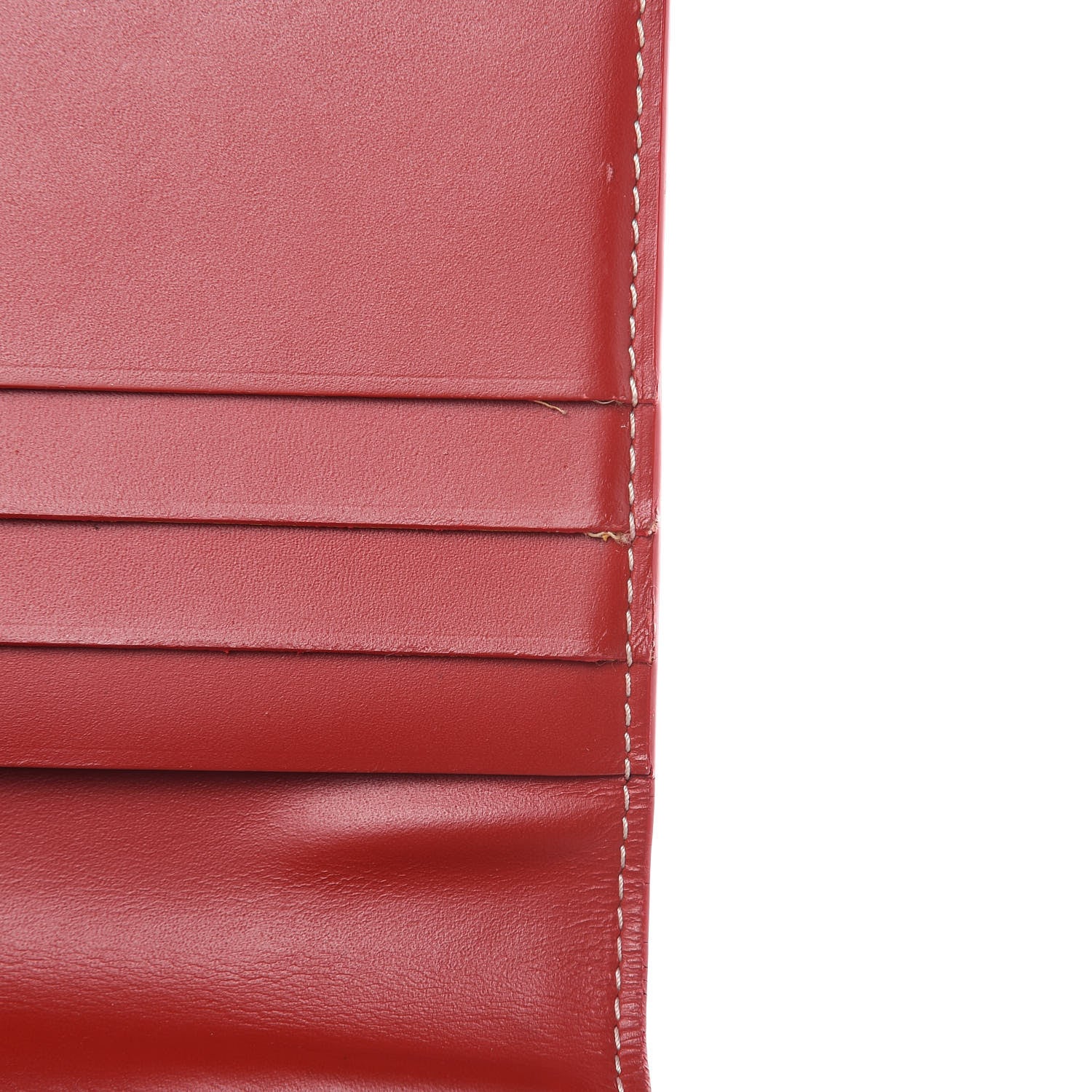Goyard Goyardine Richelieu Wallet Red 10 of 14