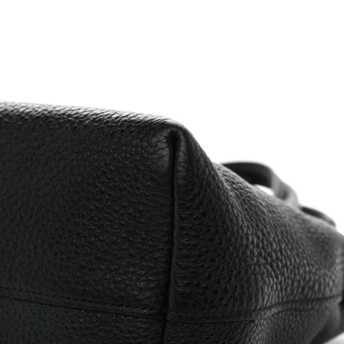 Prada Vitello Daino Small Tote Black 10 of 12