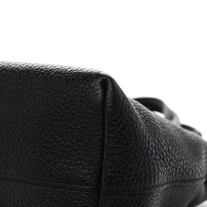 Prada Vitello Daino Small Tote Black 10 of 12