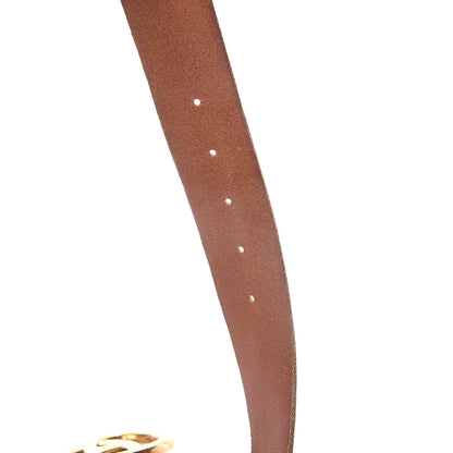 Gucci Faded Calfskin Double G 40mm Belt 85 34 Cuir 3 of 5
