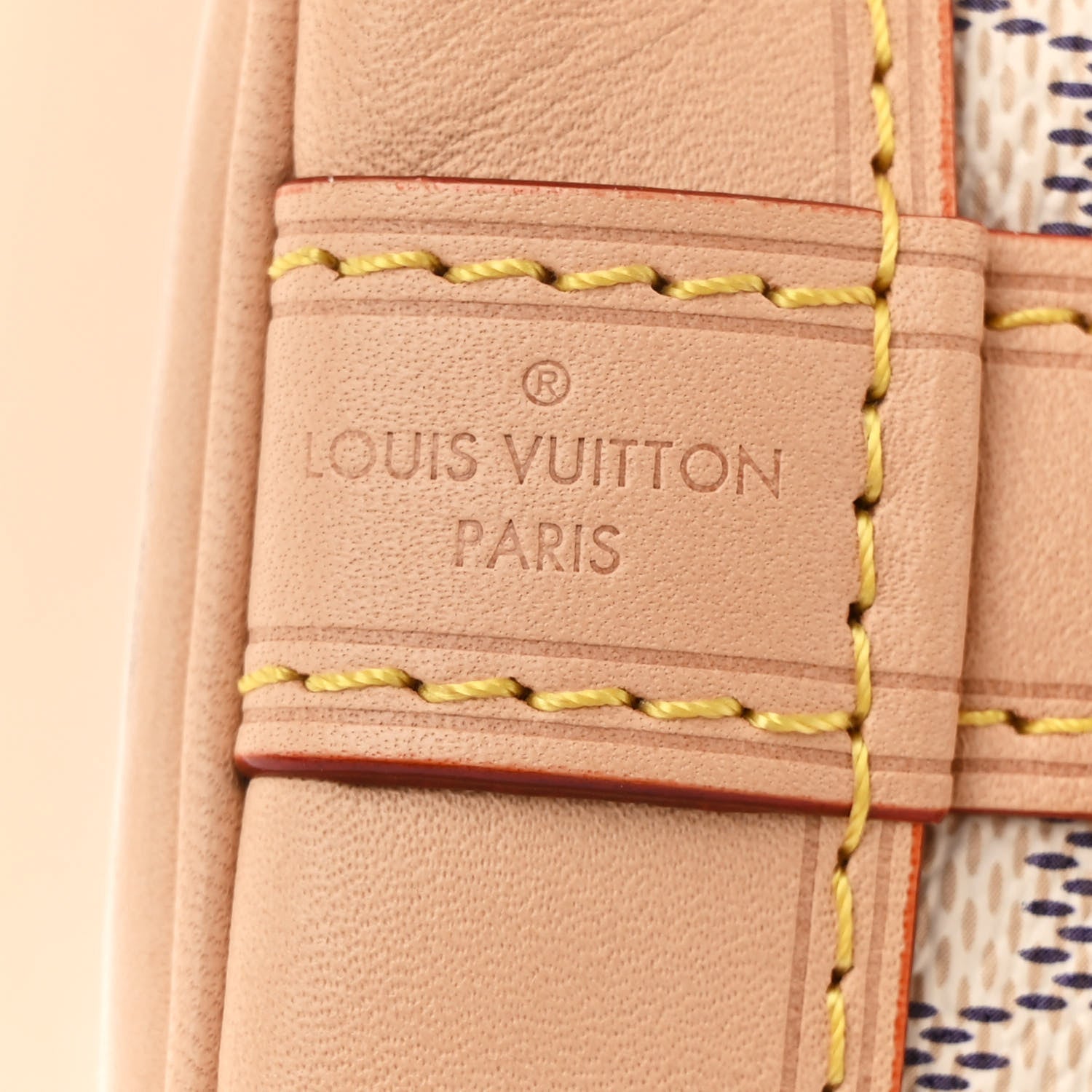 Louis Vuitton Damier Azur Noe BB 6 of 11