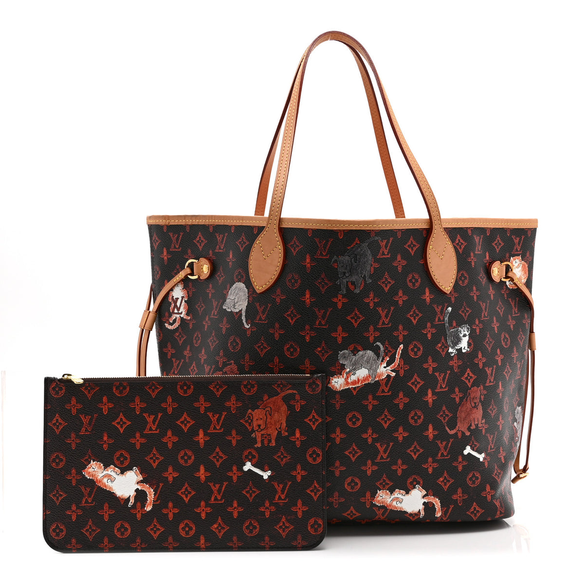 Catogram Neverfull MM Marron
