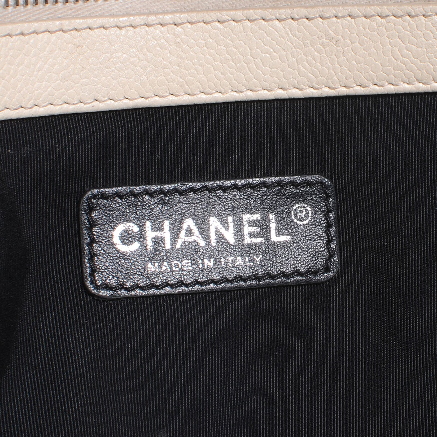 Chanel Caviar Ombre Large Shopping Tote Grey 6 of 9