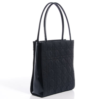 Christian Dior Nylon Cannage Dior Tote Black 3 of 8