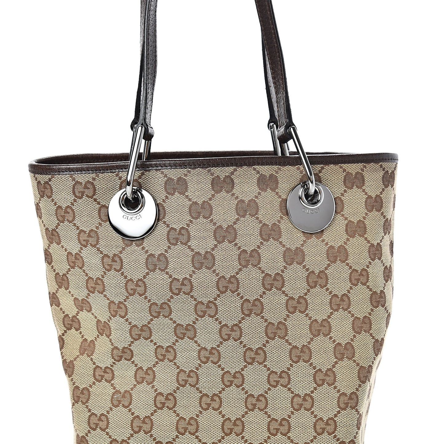 Monogram Small Eclipse Tote Brown