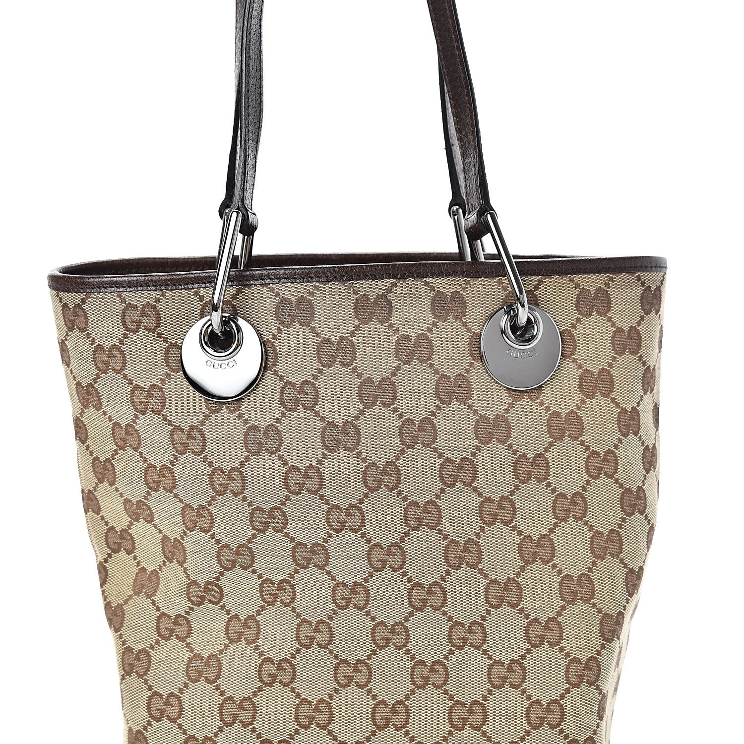 Gucci Monogram Small Eclipse Tote Brown 8 of 10