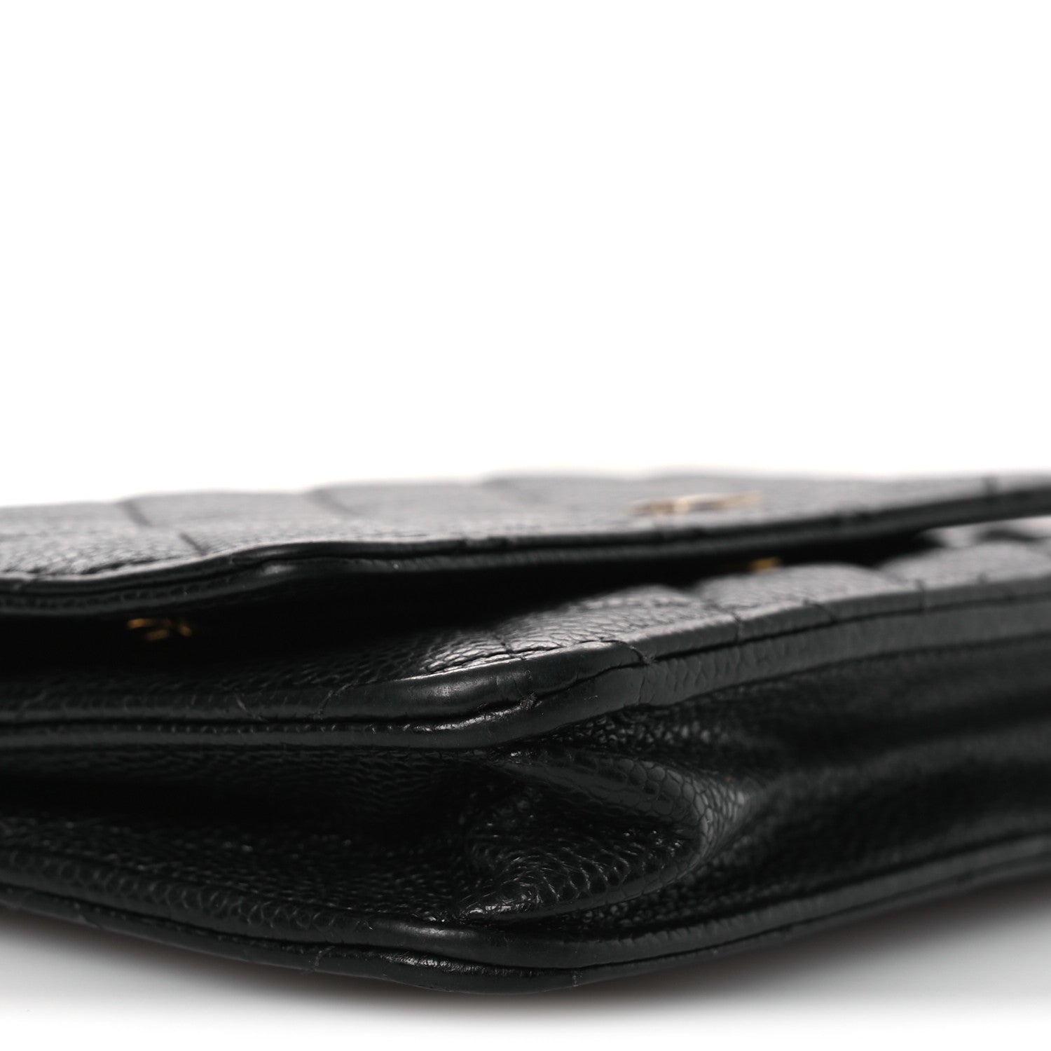 Chanel Caviar Quilted Wallet on Chain WOC Black 10 of 17