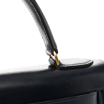 Hermes Box Kelly Sellier 28 Bleu Marine 21 of 22