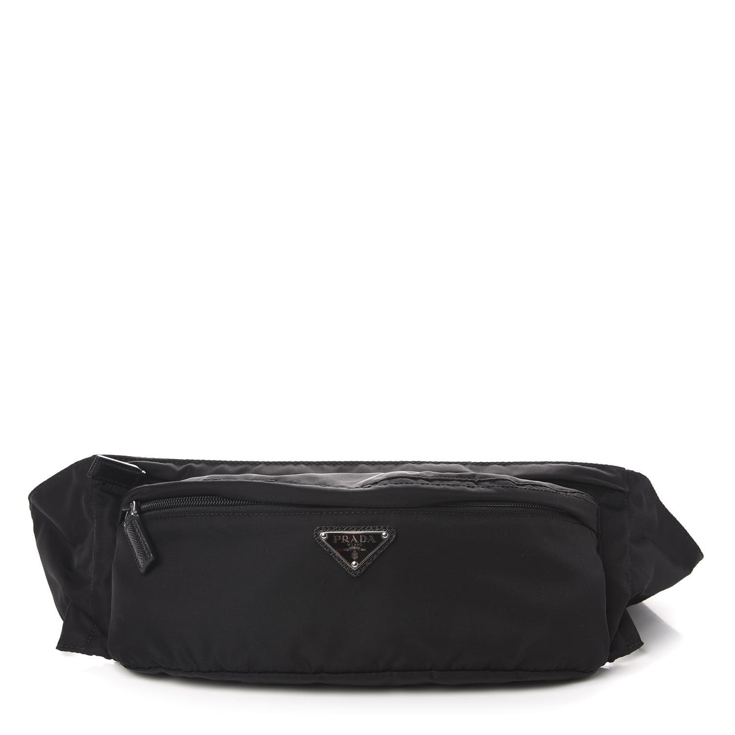 Tessuto Nylon Montagna Belt Bag Black