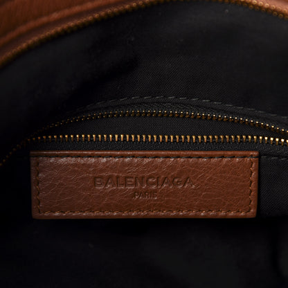 Balenciaga Agneau Classic Gold Hardware Velo Marron Cognac 9 of 11
