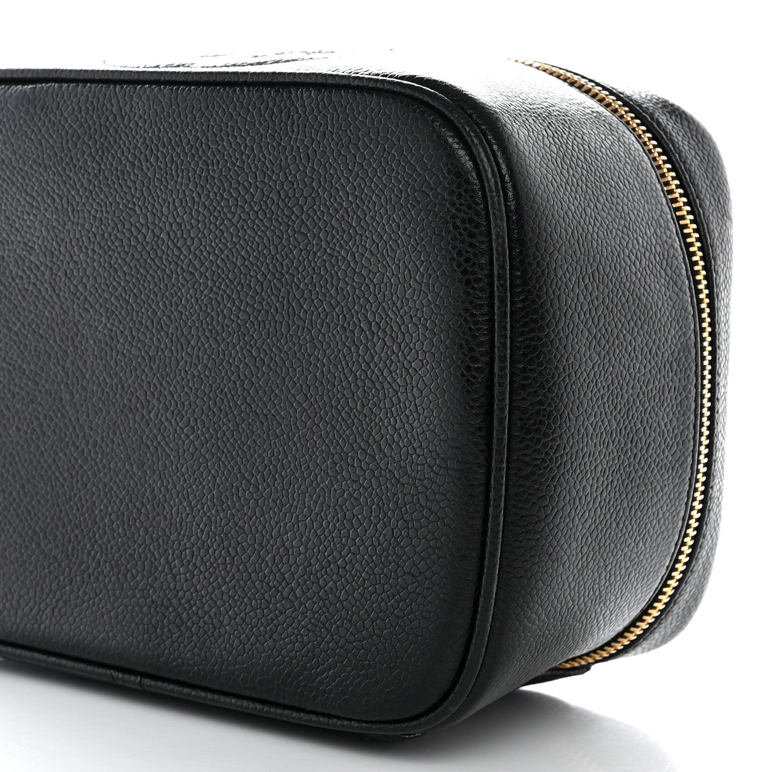 Chanel Caviar CC Vanity Cosmetic Case Black 11 of 11