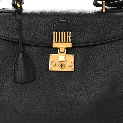 Christian Dior Calfskin Dioraddict Top Handle Black 7 of 12
