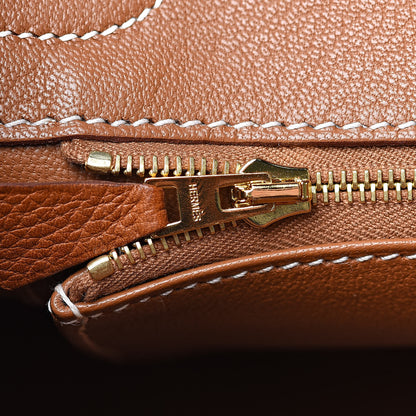 Hermes Natural Barenia Faubourg Birkin 30 Fauve 16 of 34
