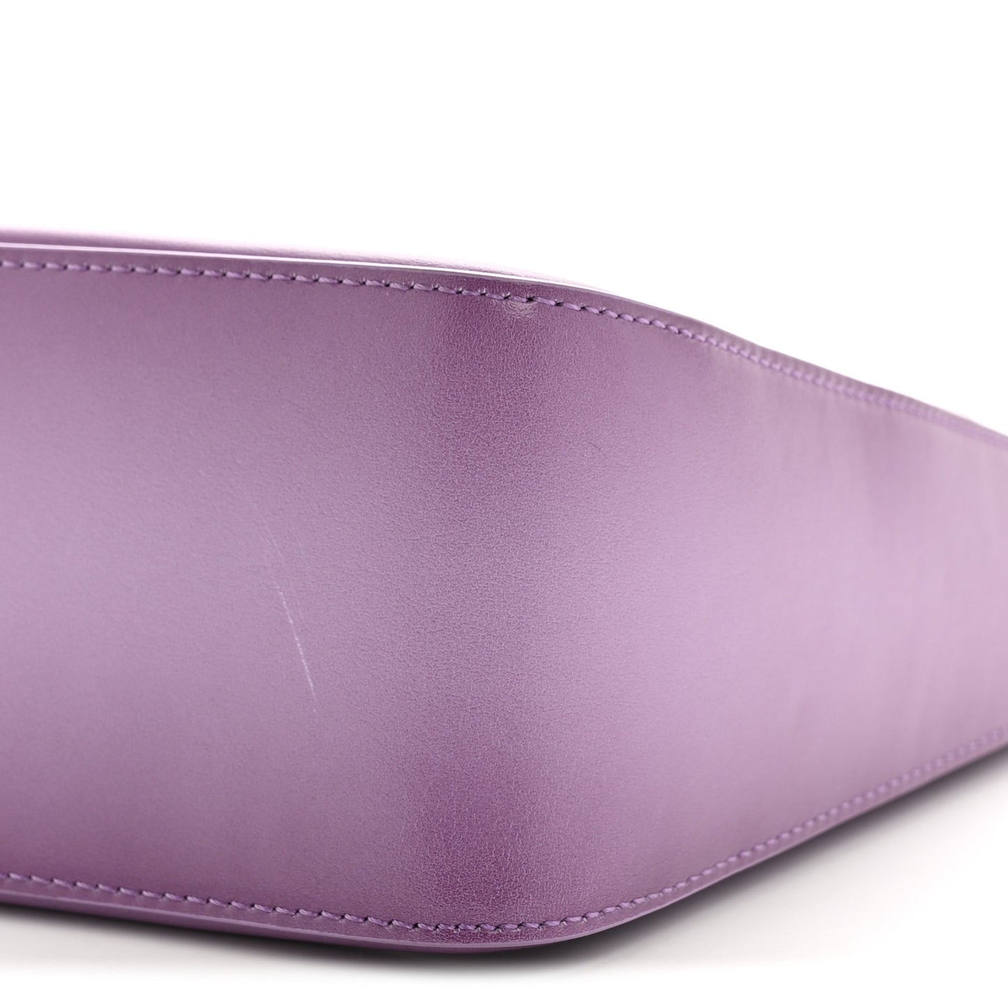 Smooth Calfskin Small Moon Cut Out Shoulder Bag Mauve