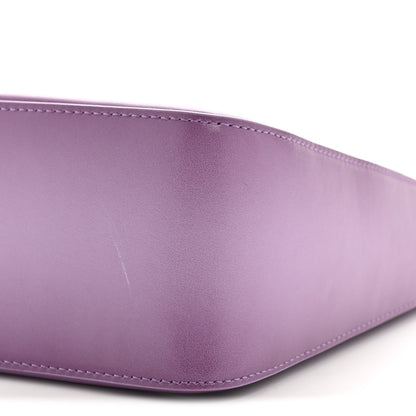 Givenchy Smooth Calfskin Small Moon Cut Out Shoulder Bag Mauve 10 of 11