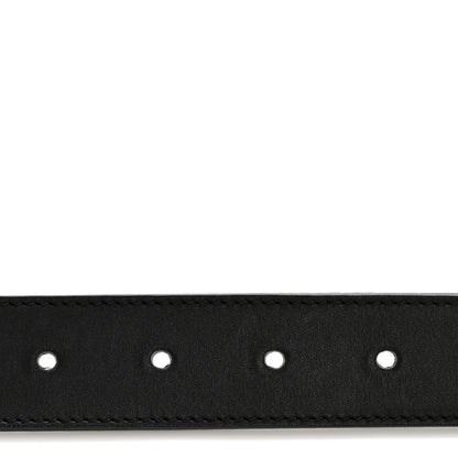 Gucci Calfskin Double G 30mm Belt 80 32 Black 3 of 7
