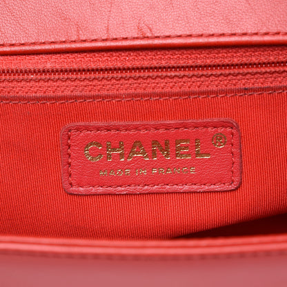 Chanel Lambskin Quilted New Medium Boy Flap Red 5 of 13